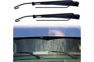 ONYUOKU 2 Pack Windshield Wiper Arm for peterbilt 379 1990-2007, LH and RH Wiper Arms Replace 602-5411 R236002, Black, Length 14.2 inches