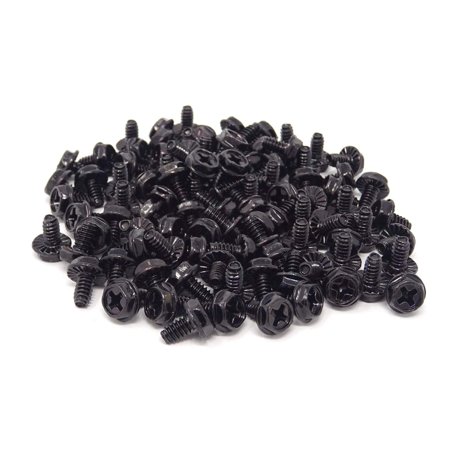 Honbay 100PCS 6#-32x6 Hex Phillips Head Replacement