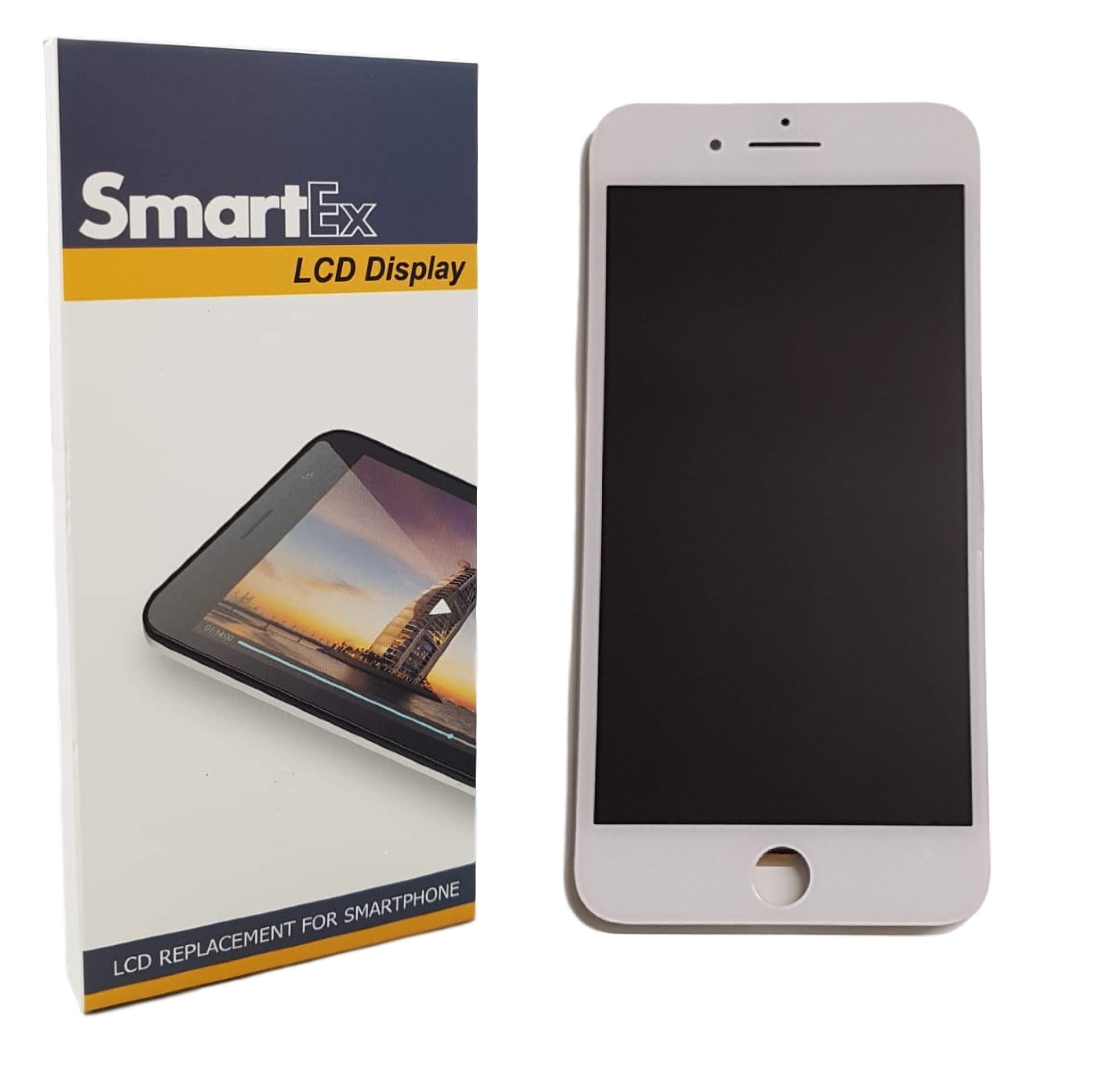 Smartex NEW LCD Display White compatible with iPhone 8 / Retina Display LCD and Glass Touch Screen