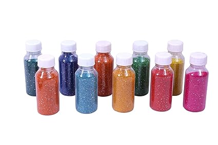 odishabazaar Rangoli Powder Boxes 100g Festival Colors - Set Of 10