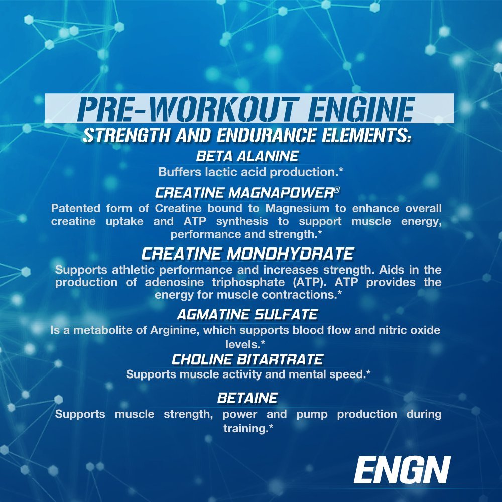 Evlution Nutrition ENGN PreWorkout, PikatropinFree, 30 Servings