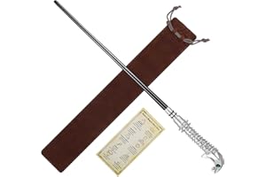 EZVYAO Wizard Wand Magic Witch Sorcerer Wands for Kids Cosplay Party Costume Accessories, Snake