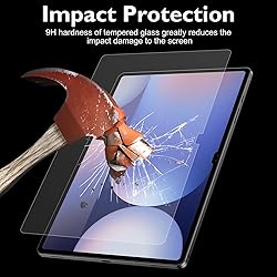 Esanik 2 Pack Like Paper Glass Screen Protector for