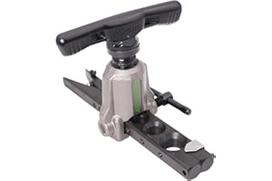 Hilmor 1838952 Orbital Flare 3/16” - 3/4”, HVAC and Refrigeration Flaring Tool for Copper, Aluminum, Steel and Brass, Gray/Black