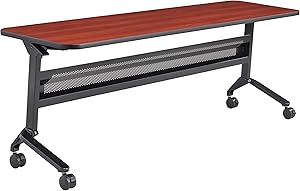 Safco Products Flip-N-Go Training Table, Biltmore Cherry