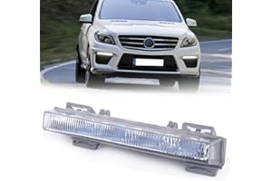 BELER Front Left LED Daytime Running Light Driving Lamp Fit for Mercedes Benz W166 X204 2049065401