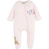 Mud Pie baby-girls Mud Pie Girls Girl Jungle Applique Sleeper