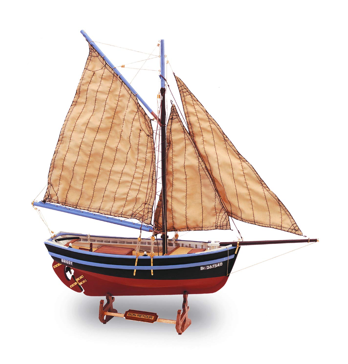 Artesanía Latina 19007. Wooden model Bon Retour 1/25
