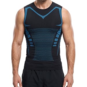 Mokibras Slimflex for Men Compression Shaping Tank – Slim Fit Undershirt