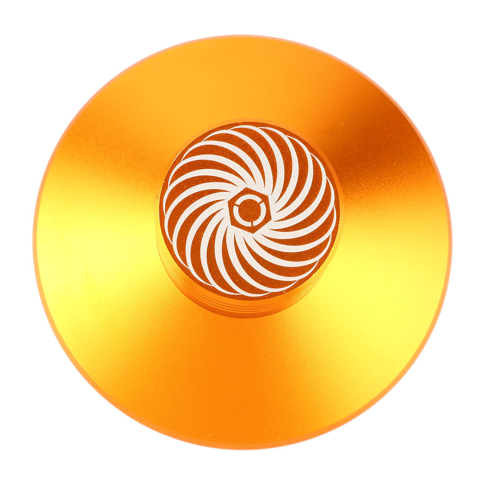ciciglow Aluminum Record Weight Stabilizer, Record Weight Clamp, Vinyl Metal Disc Stabilizer Home Audio Turntable for Record Player, CD Player, Chassis, Speakers, etc(Gold)