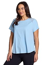 RBX Active Plus Size Women's Workout Top with Mesh