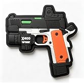 Small PVC X400 Gun Military Tactical Morale Patches | For Caps Bags Backpacks, Tactical Vest, Military Uniforms