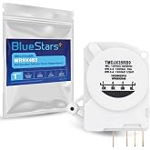 BlueStars Ultra Durable WR9X483 Refrigerator Defrost Timer for GE Kenmore | Compatible with GE Hotpoint Kenmore RCA Refrigerators &ndash; Replaces TMDJX35RB9 WR09X10130 WR9M418 WR9X10075 PS310852 AP2061693