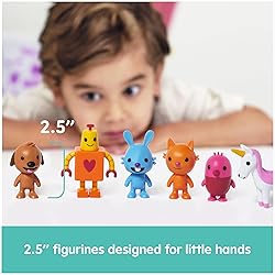 Sago Mini, Figurine Pack with 6 Toy Figures and