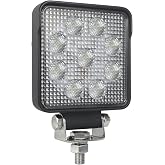 HELLA 357103002 ValueFit 4 Square 1.0 LED Close Range Worklight,Black
