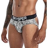 SKYSPER Jockstrap Athletic Supporters for Men Jock Strap Male Underwear Men's Thong Jockstrap Underwear