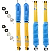 Bilstein B6 4600 Front and Rear Shock Absorbers Kit For Jeep Wrangler JK