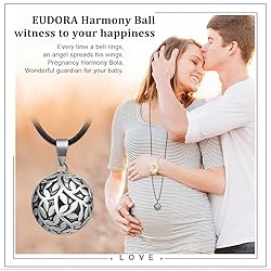 EUDORA Harmony Necklace Pregnancy Silver Plated