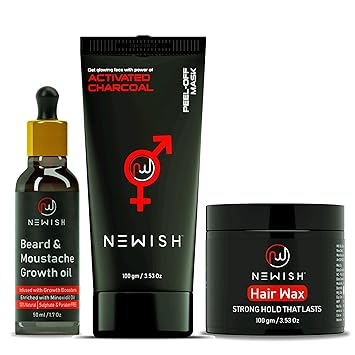 Buy Newish Beard Growth Oil For Mens Hair Wax For Hair