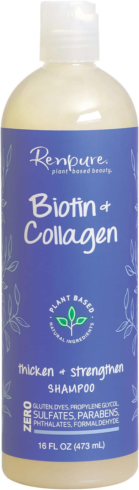 Renpure Biotin &amp; Collagen Shampoo, 16 Fluid Ounce: Amazon.ca: Beauty