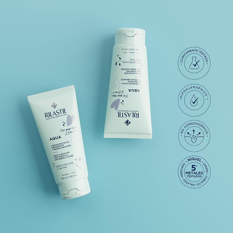 - Aqua, Gel de Limpeza Facial Suave & Cremoso, 100ml