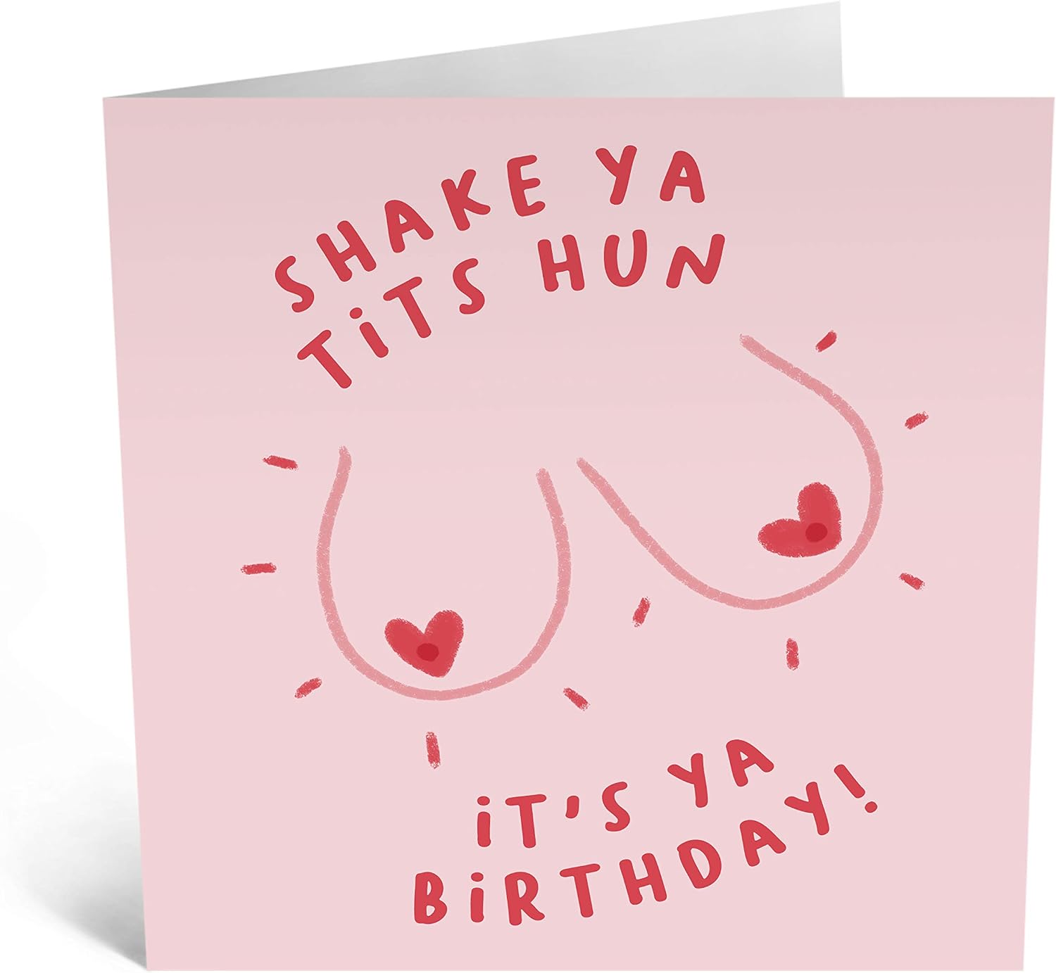 Funny Birthday Card for Her, Rude and Cheeky Card for Women Sister, Best Friend, Sarcastic Banter