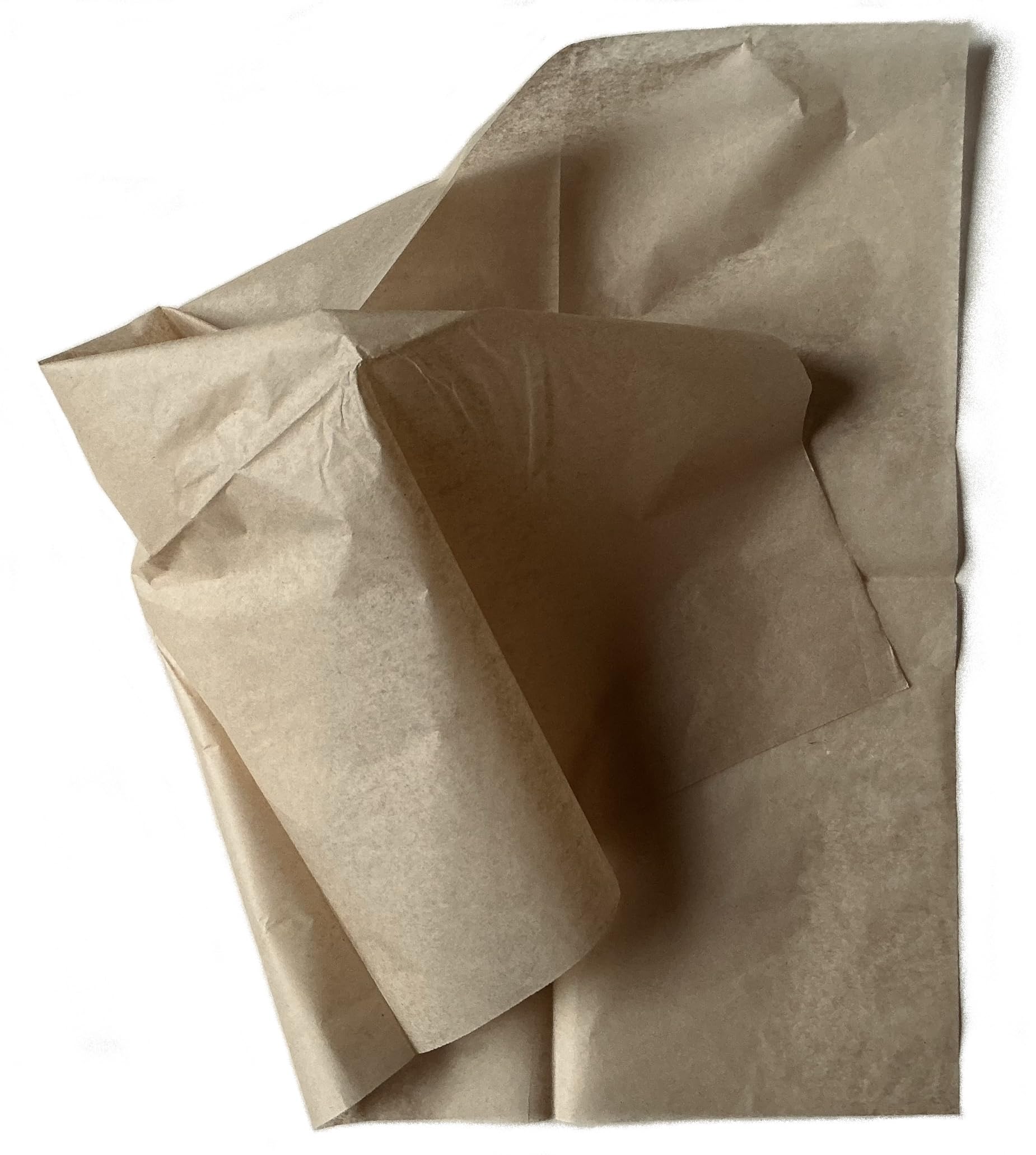 InsideMyNest Muted Neutral Tissue Paper Sheets Shred Packaging Box Filler Premium Quality Eco Friendly (Desert Tan, 100 Sheets)