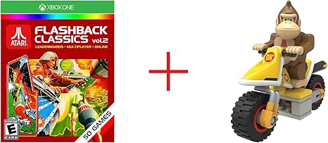 Amazon Atariフラッシュバックclassicsボリューム2 For Xbox One Andマリオカート8標準バイク Donkey Kong Bike バンドル 赤ちゃん 幼児のおもちゃ おもちゃ