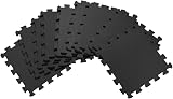 ComFy Mat 20 Interlocking Exercise Tiles 1x1 Non-Slip Grey with Bag view 3