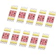 Cylewet 10Pcs 2 Channel Logic Level Converter 3.3V to 5V TTL Module for Arduino (Pack of 10) CYT1070