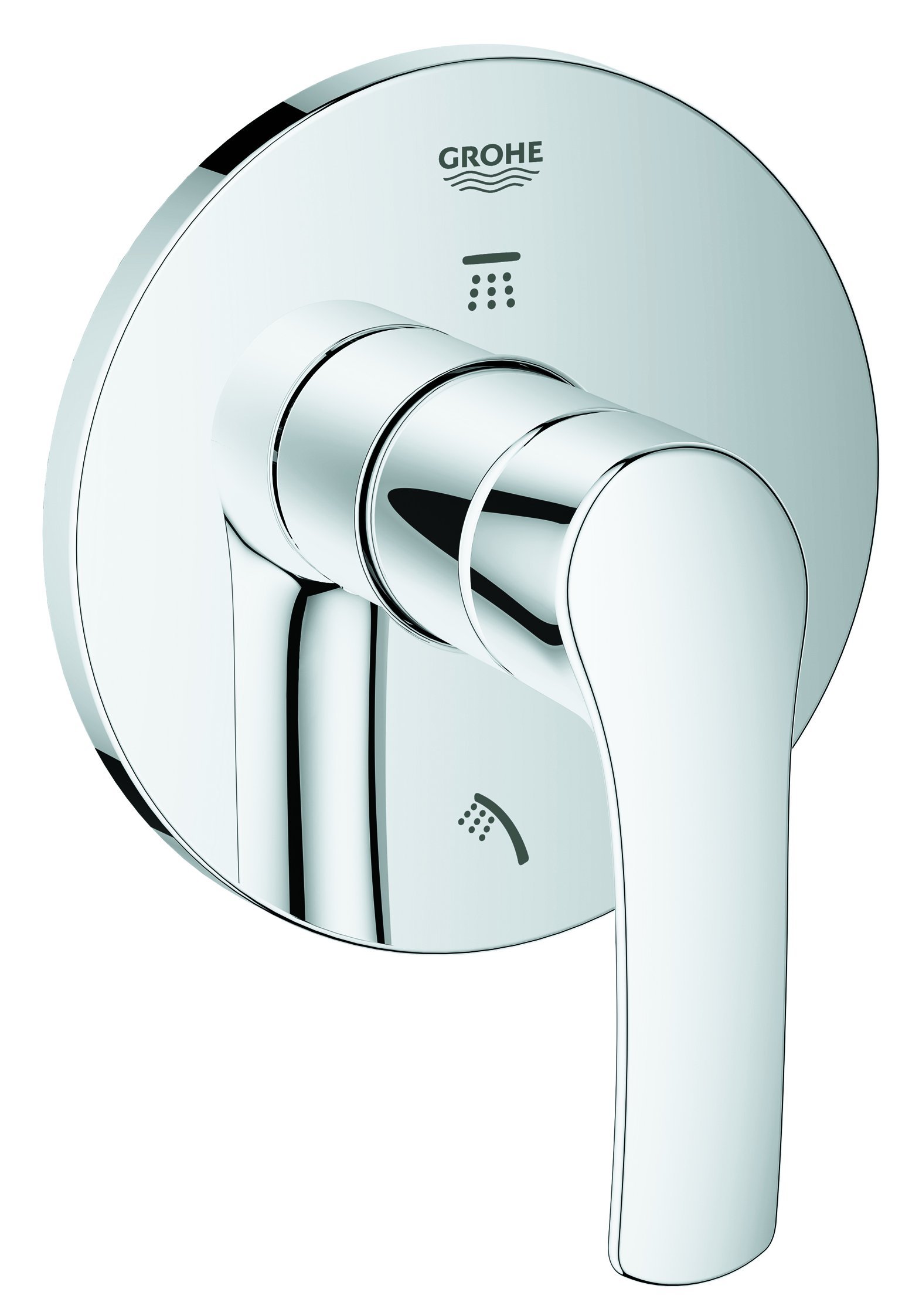 GROHE Eurosmart 2015 3-Port Diverter Trim Chrome 19970002