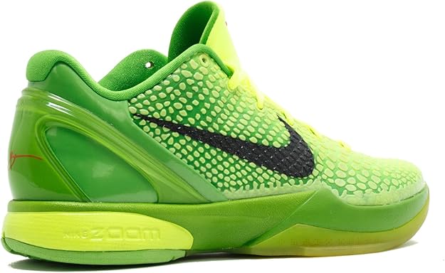 Zoom Kobe 6 Grinch 701 Size 8 5 Amazon Co Uk Shoes Bags