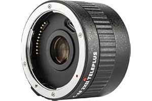 VILTROX C-AF 2X II Auto Focus 2.0X Teleconverter Extender Converter for Canon EF Mount Telephoto Lens 135mm f/2L,200mm,300mm,