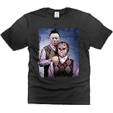 Jason and Michael Halloween Step Brothers Movie T-Shirt, Michael Myers Halloween T-Shirt