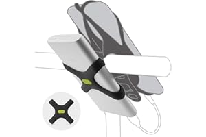 【Bone】 Power Strap Portable Silicone Charger Holder Fits Powerbank (not incl.) Perimeter 13-18cm, Ultra Light Weight Compatib