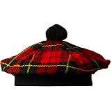 Golf Scottish Irish Tam Hat Plaid Tam O 