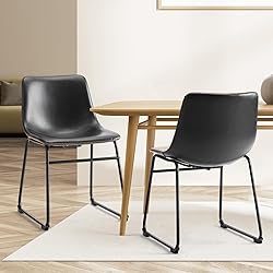 JHK 18 Inch Counter Height Bar Stools Set of