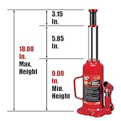 BIG RED 12 Ton (24,000 LBs) Torin Welded Hydraulic