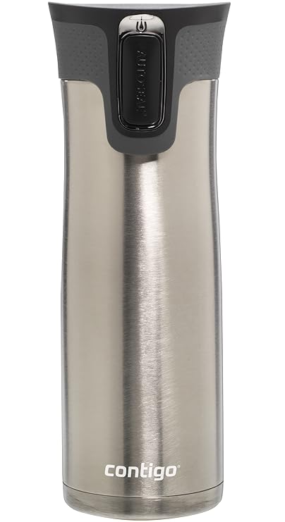 Contigo Autoseal West Loop Stainless Steel Travel Mug with Open-Access Lid by Contigo