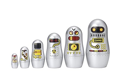 robot nesting dolls