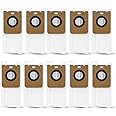 10PCS Dust Bags for Dreametech Z10 Pro Compatible with Dreame Bot Z10 Pro / L10 Plus Robot Vacuum Bags Replacement Accessories
