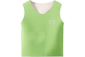 Winter Outfit Inner Tops Children's Warm Sleeveless With Thickened Fleece For Infants Toddlers Girl's Winter Blouse for