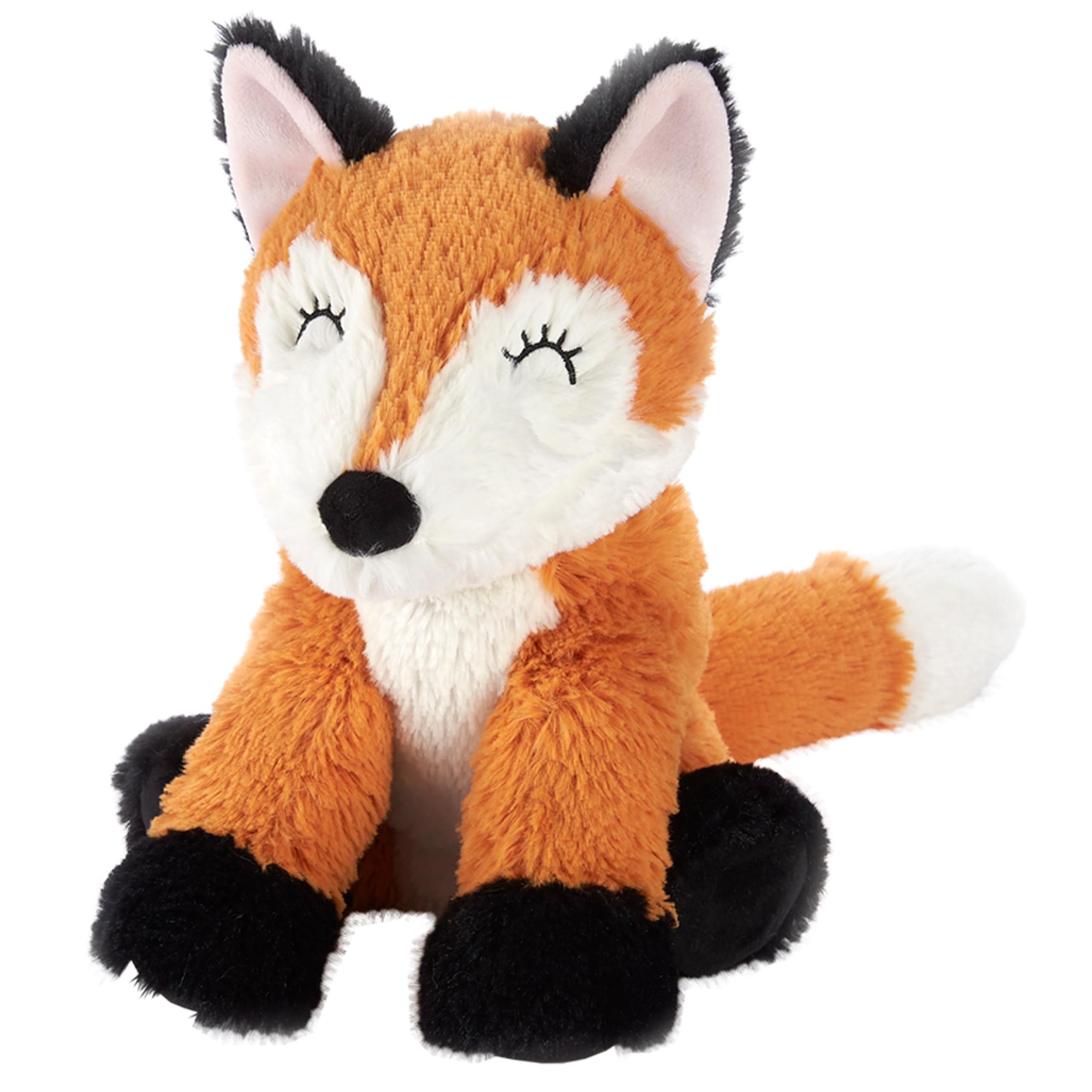 Warmies Plush Fox Microwavable Weighted, Cuddly Soft Toy Scented with French Lavender, Weighted Teddy Suitable for Adults and Children — image 1