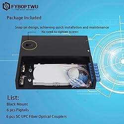 fyboptwu-6 SC-UPC Singlemode Couplers 6 Core SC Box