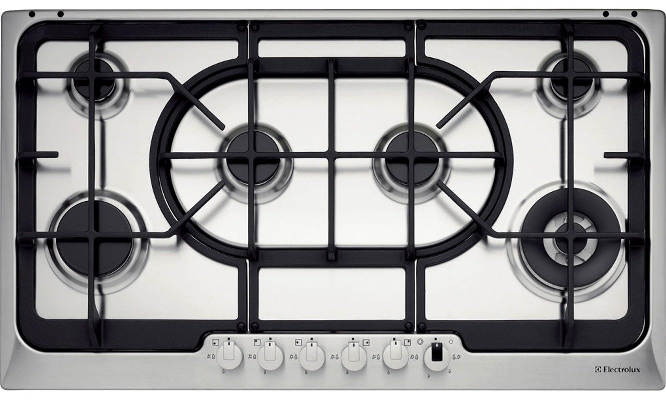 Electrolux EHG90932 X Builtin Gas Hob Stainless Steel Hob Plate