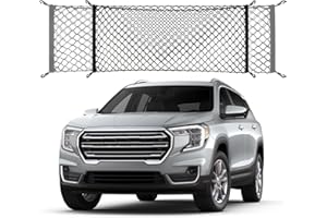 OMOCYRA Trunk Cargo Net Net Compatible with GMC Yukon & Yukon XL Denali SLE SLT AT4 New 2025 2024 2023 2022 2021 2020 2019 2018 2017 2016 2015 Car Rear Nylon Mesh Tailgate Netting