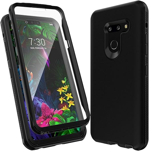 Amazon.com: ACKETBOX LG G8 ThinQ Case/LG G8 ThinQ Phone Case with Built-in  Screen Protector Heavy Duty PC Back Case+Shockproof TPU and Bumper Full  Body Protective Cover Case for LG G8 ThinQ/LG G8(Black)