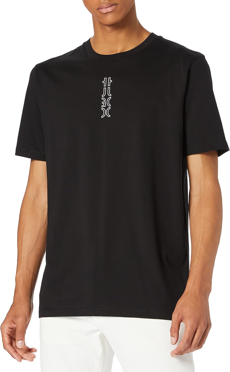 T-shirt Hugo Boss Dero da Uomo - Nero