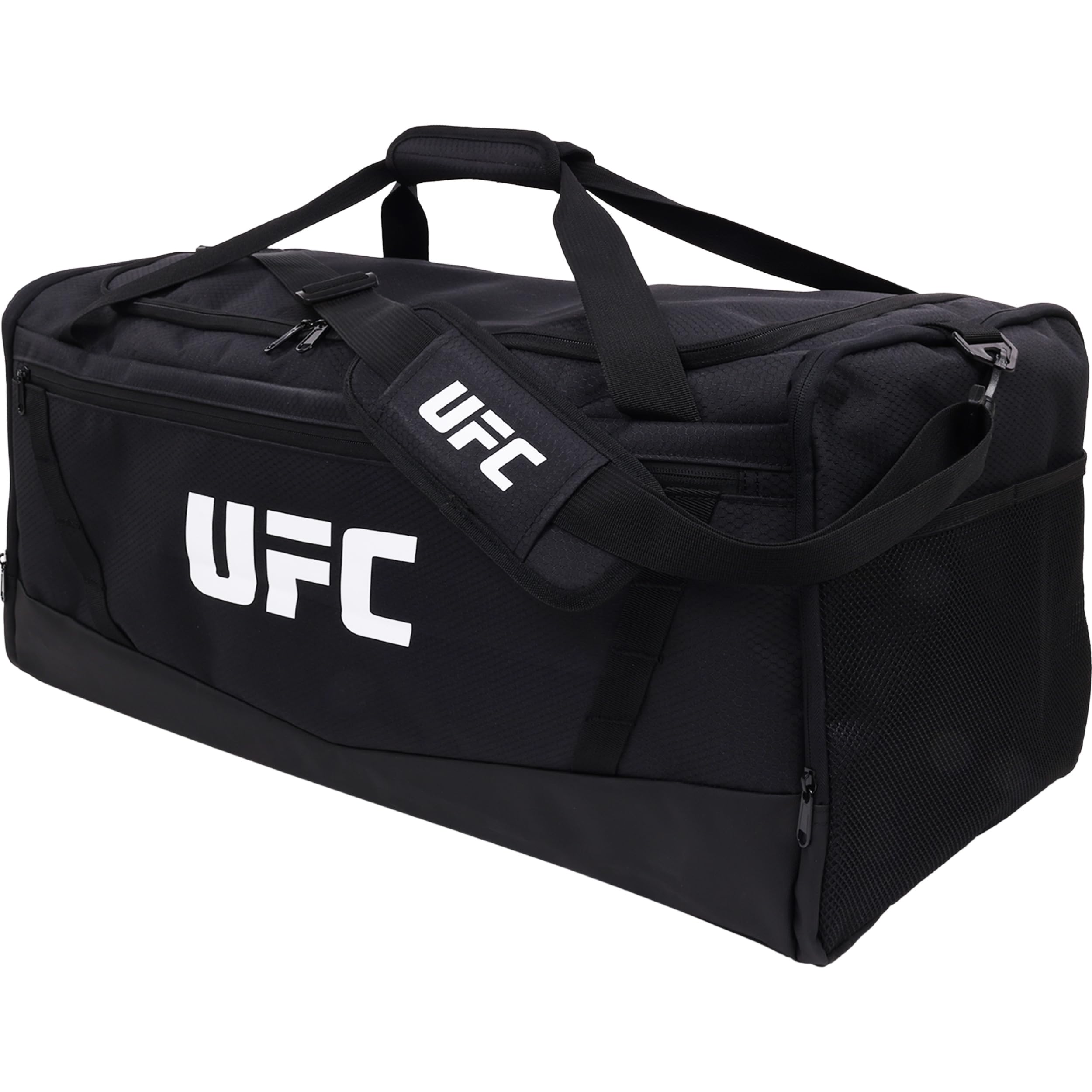 Photo 1 of *damaged*UFC Gym Bag, 25 Inch Extra Large Travel Duffel Bag for Men and Women, Shoe Compartment, MMA Workout Equipment and Sports Accessories, Black