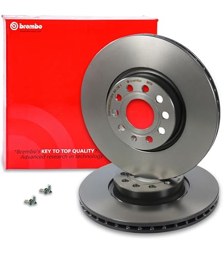 Amazon.com: Brembo 09.9772.11 UV Coated vented Front Brake Rotor